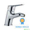 Miscelatore bidet FIORE mod. KYRO completo di piletta scarico automatico d.1"1/4