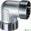 Gomito doppio monocono cromato d.24x19 FAR