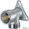 Gomito con basetta cromato d.1/2 femmina FAR
