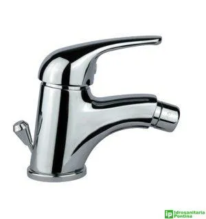 Miscelatore bidet FIORE mod. ALTURA completo di piletta scarico automatico d.1"1/4