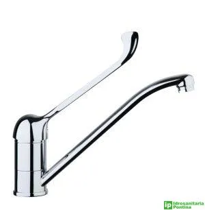 Miscelatore lavello bocca bassa FIORE mod. CLIN con leva clinica