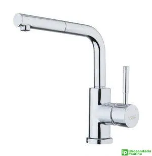 Miscelatore lavello FIORE mod. XENON con doccetta estraibile