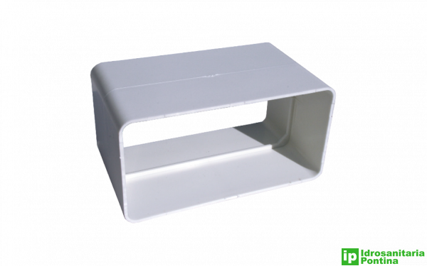 Manicotto di giunzione in pvc bianco 60x120mm