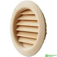 Griglia in legno d.100mm finitura pino rosso