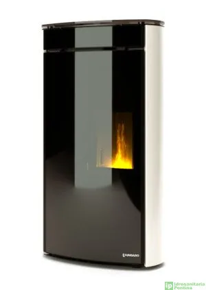 Stufa ventilata a pellet UNGARO mod. Fagiolo Plus Style Air 10 Kw