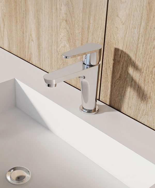 Miscelatore lavabo FIORE mod. KERA completo di piletta scarico automatico d.1"1/4 - SPEDIZIONE GRATUITA - immagine 2