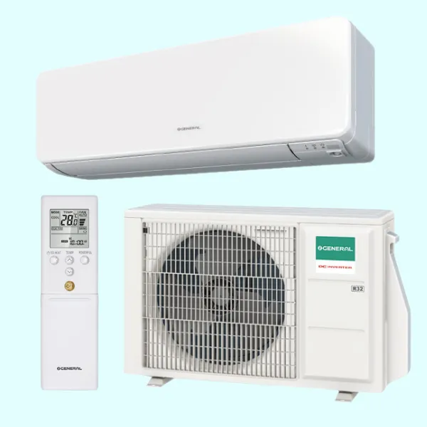 Climatizzatore monosplit a parete GENERAL FUJITSU serie TOP DI GAMMA-KGTB (serie 2022) 9.000 btu/h classe A+++
