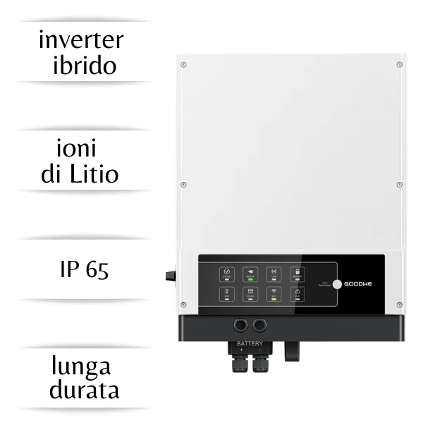 Fotovoltaico impianto solare SUNWOOD 4,5 kWp + batteria di accumulo 10,8 kWh - SPEDIZIONE GRATUITA - immagine 3