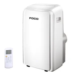 Climatizzatore portatile carrellato caldo/freddo FOCO 12.000 btu/h R290 Classe A+