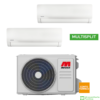 Climatizzatore multisplit a parete MAXA serie NEVALIS 9.000+12.000 btu/h classe A++ anno 2026