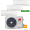 Climatizzatore multisplit a parete MAXA serie NEVALIS 9.000+9.000+12.000 btu/h classe A++ anno 2026